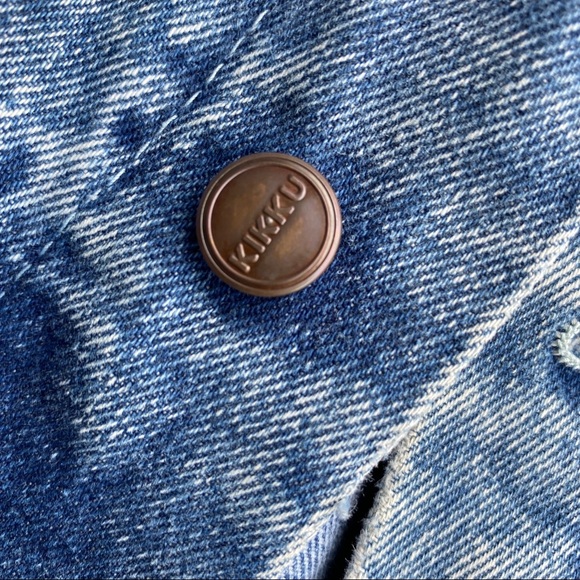 Vintage Acid-Washed Denim/Jean Jacket - Picture 5 of 8